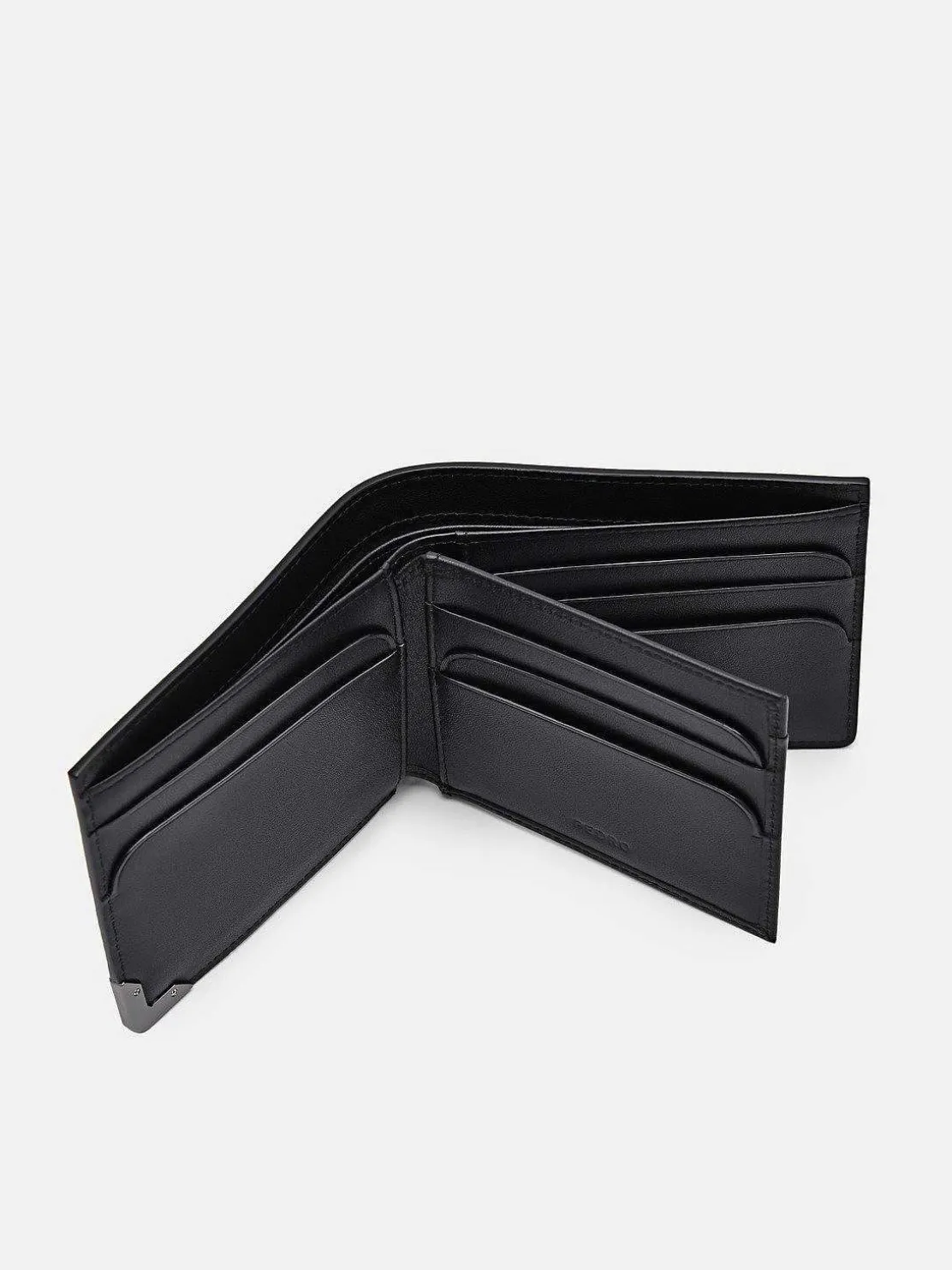 Leather Bi-Fold Flip Wallet