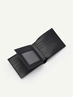 Leather Bi-Fold Flip Wallet