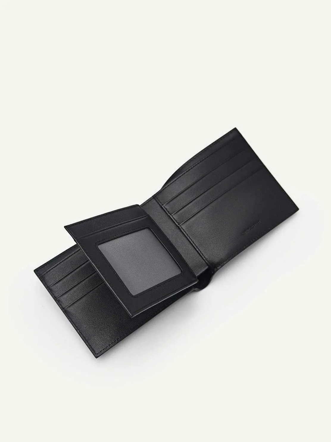 Leather Bi-Fold Flip Wallet