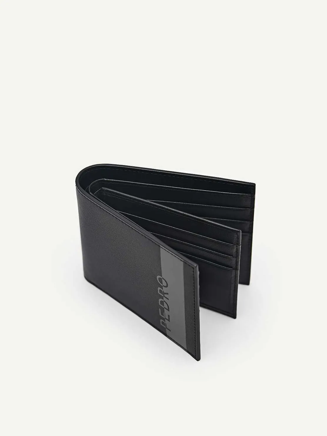 Leather Bi-Fold Flip Wallet