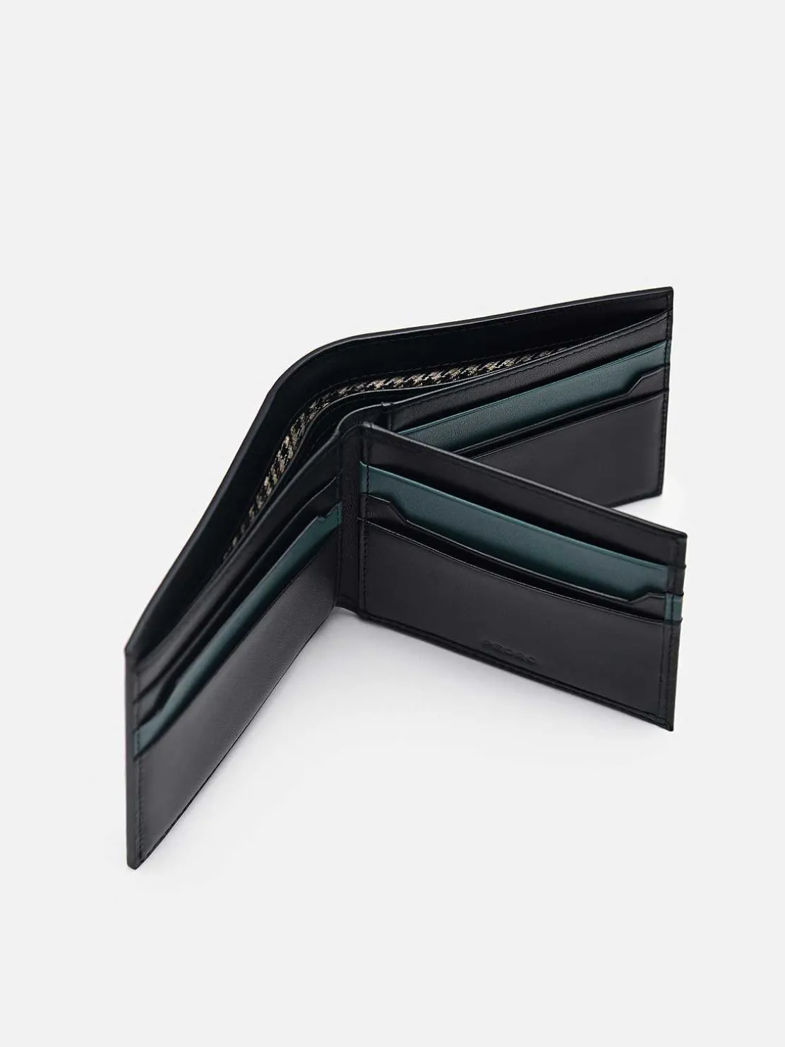 Leather Bi-Fold Flip Wallet