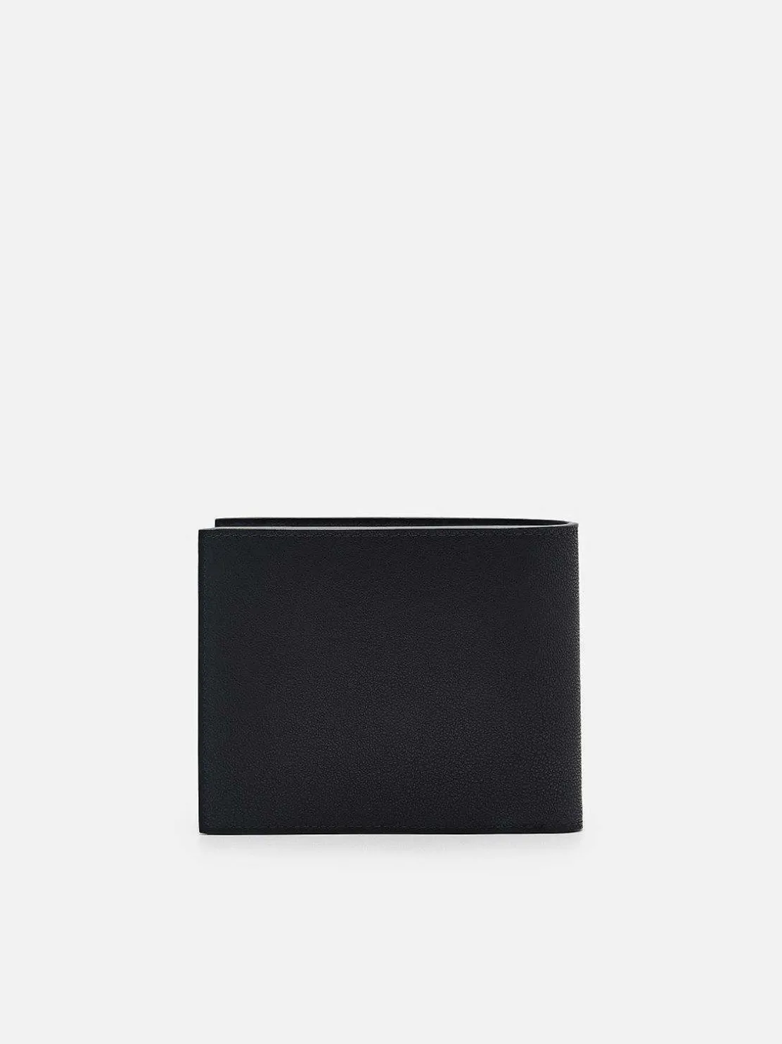 Leather Bi-Fold Flip Wallet