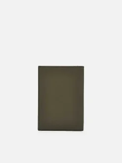 Leather Bi-Fold Passport Holder