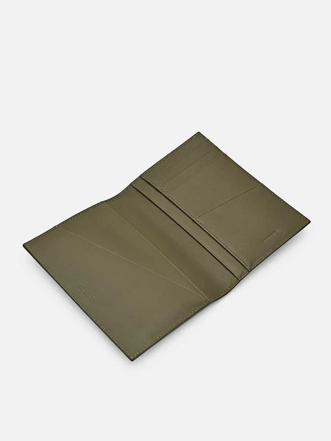 Leather Bi-Fold Passport Holder