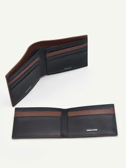 Leather Bi-Fold Wallet With Insert
