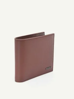 Leather Bi-Fold Wallet With Coin Pouch