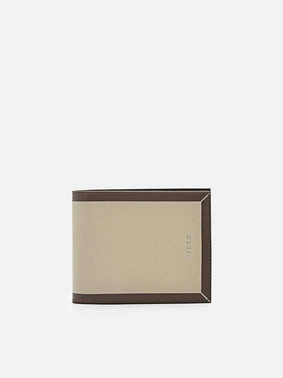 Leather Bi-Fold Wallet With Insert