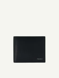 Leather Bi-Fold Wallet With Coin Pouch