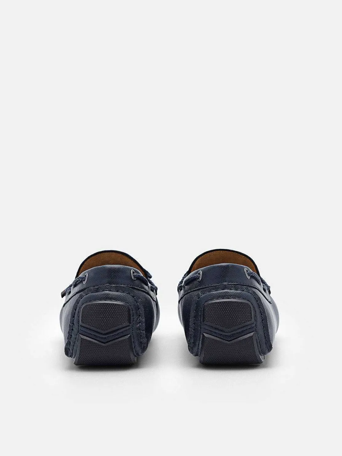 Leather Bow Driving Shoes