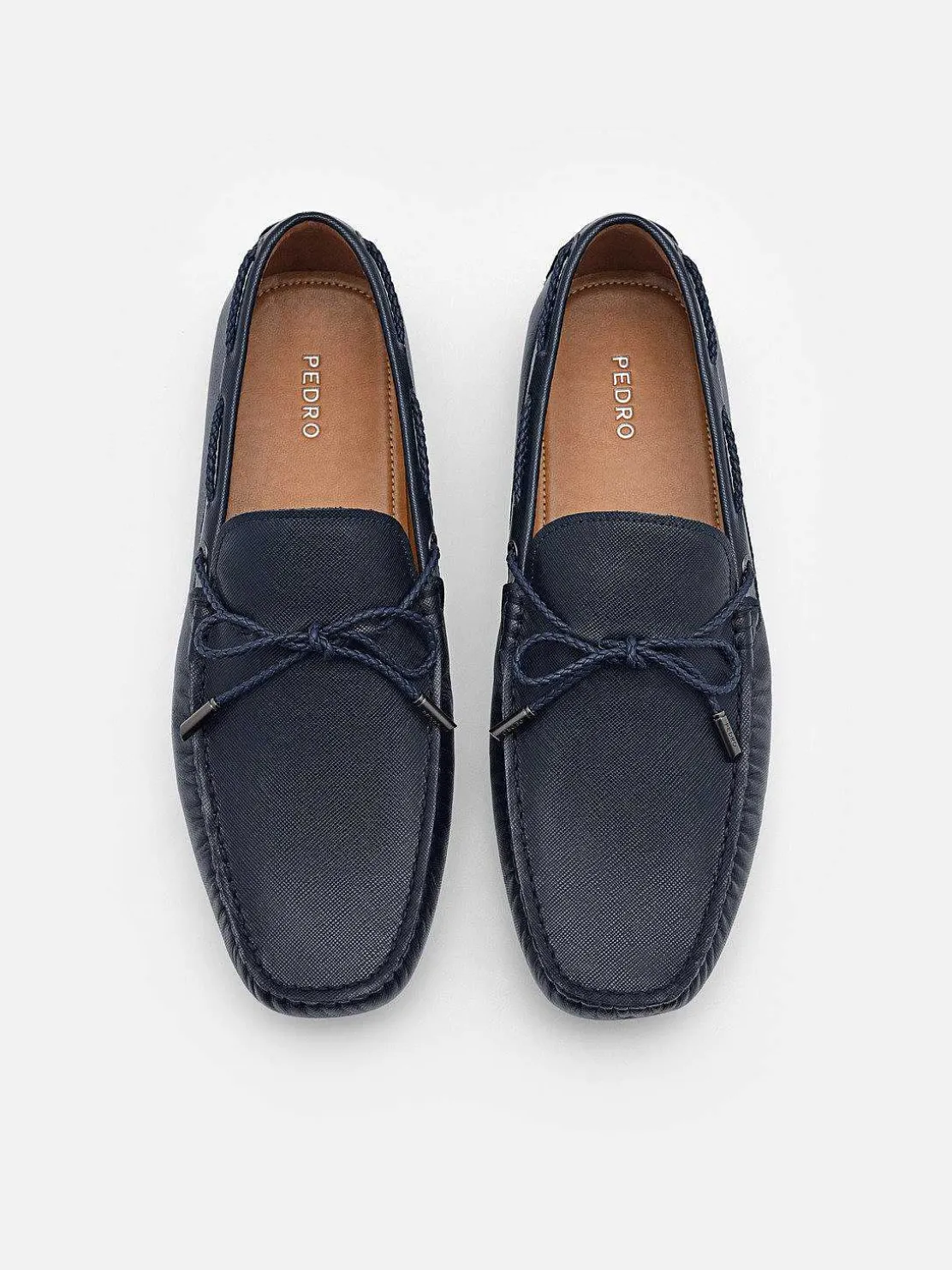 Leather Bow Driving Shoes