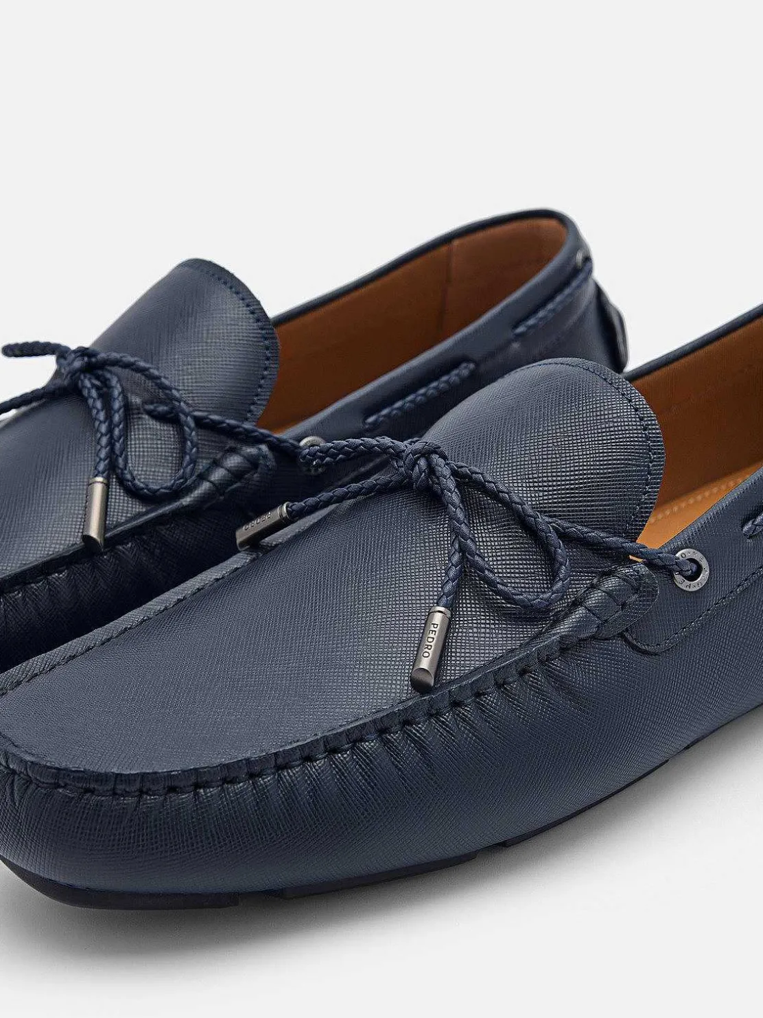Leather Bow Driving Shoes