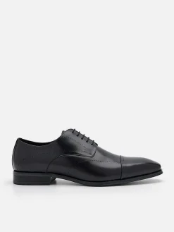 Leather Brogue Derby Shoes