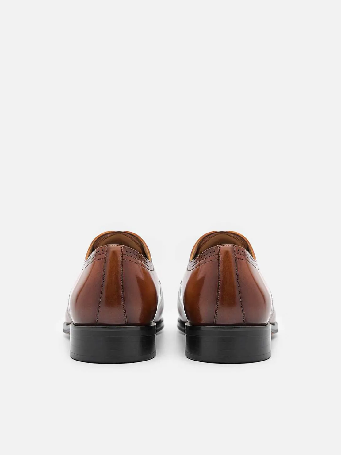 Leather Brogue Derby Shoes