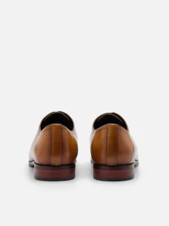 Leather Brogue Derby Shoes