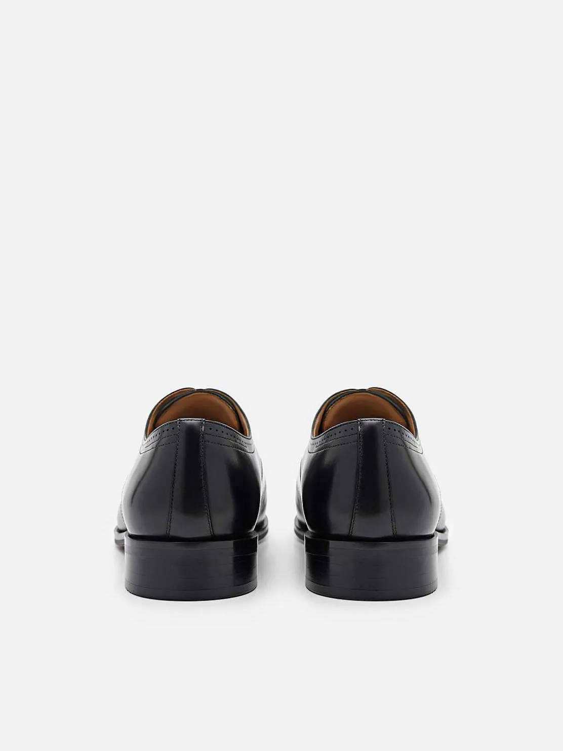 Leather Brogue Derby Shoes
