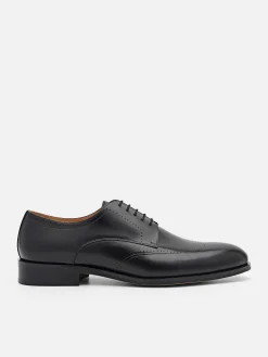 Leather Brogue Derby Shoes