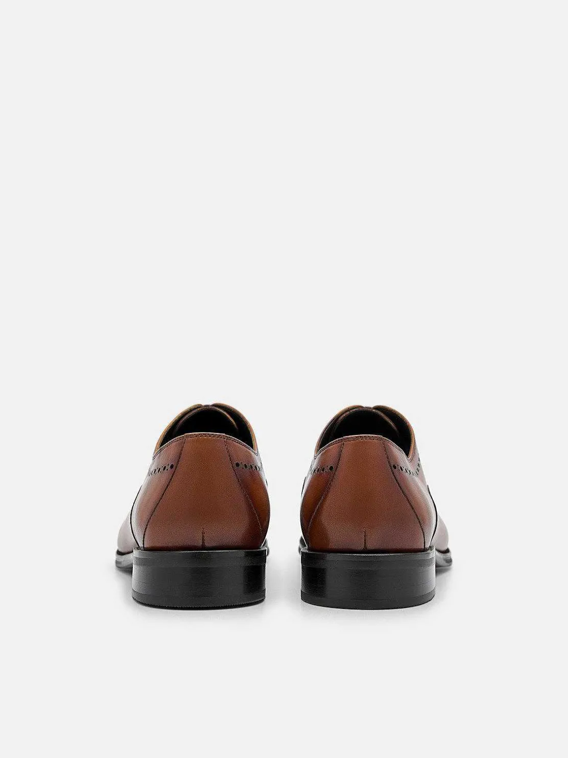 Leather Brogue Oxford Shoes