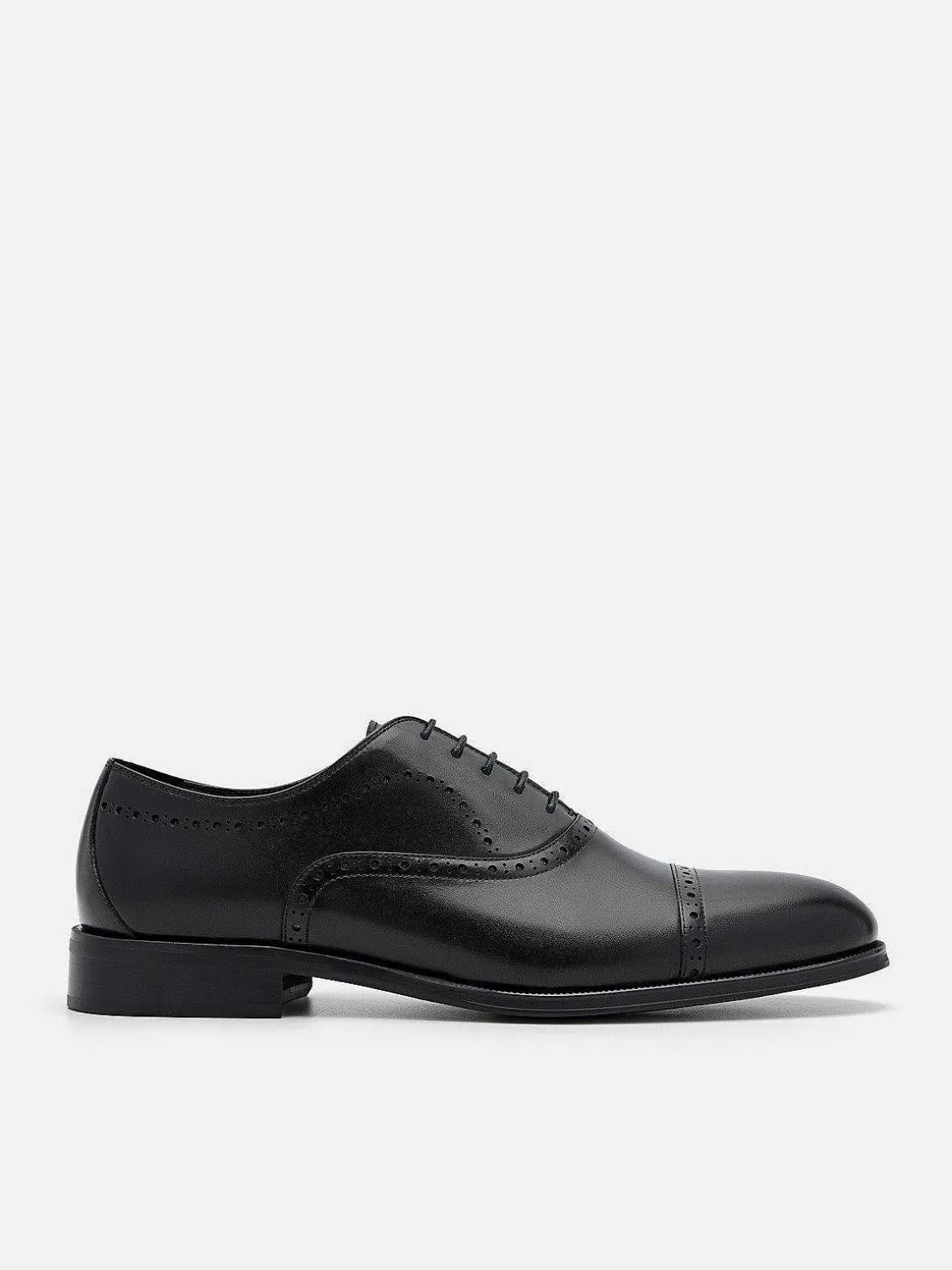 Leather Brogue Oxford Shoes