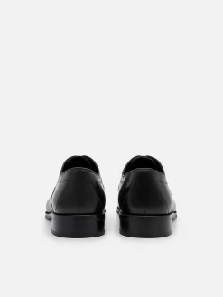 Leather Brogue Oxford Shoes