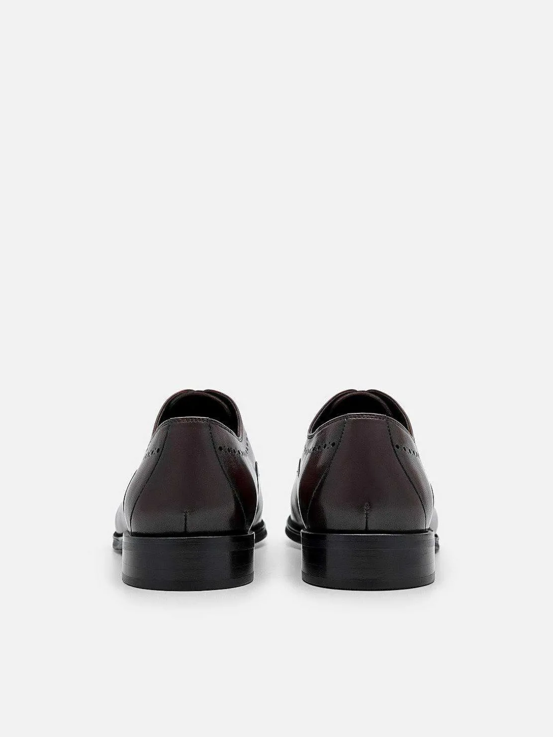 Leather Brogue Oxford Shoes