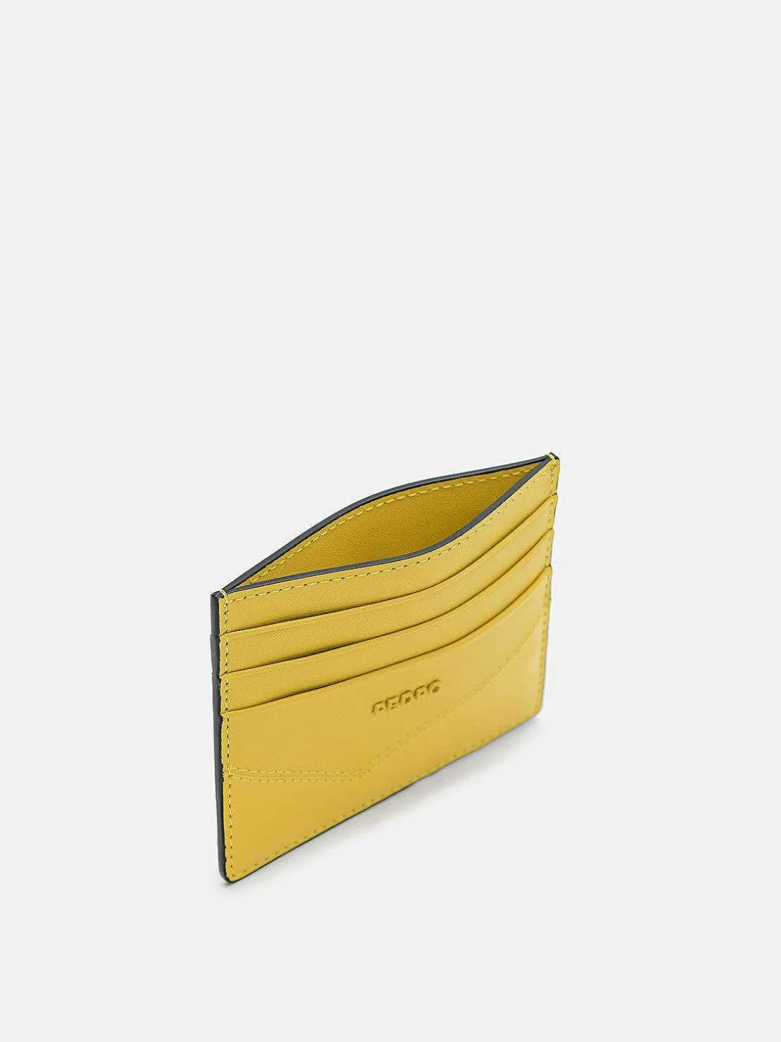 Leather Card Holder With Zipper