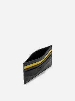Leather Card Holder With Zipper