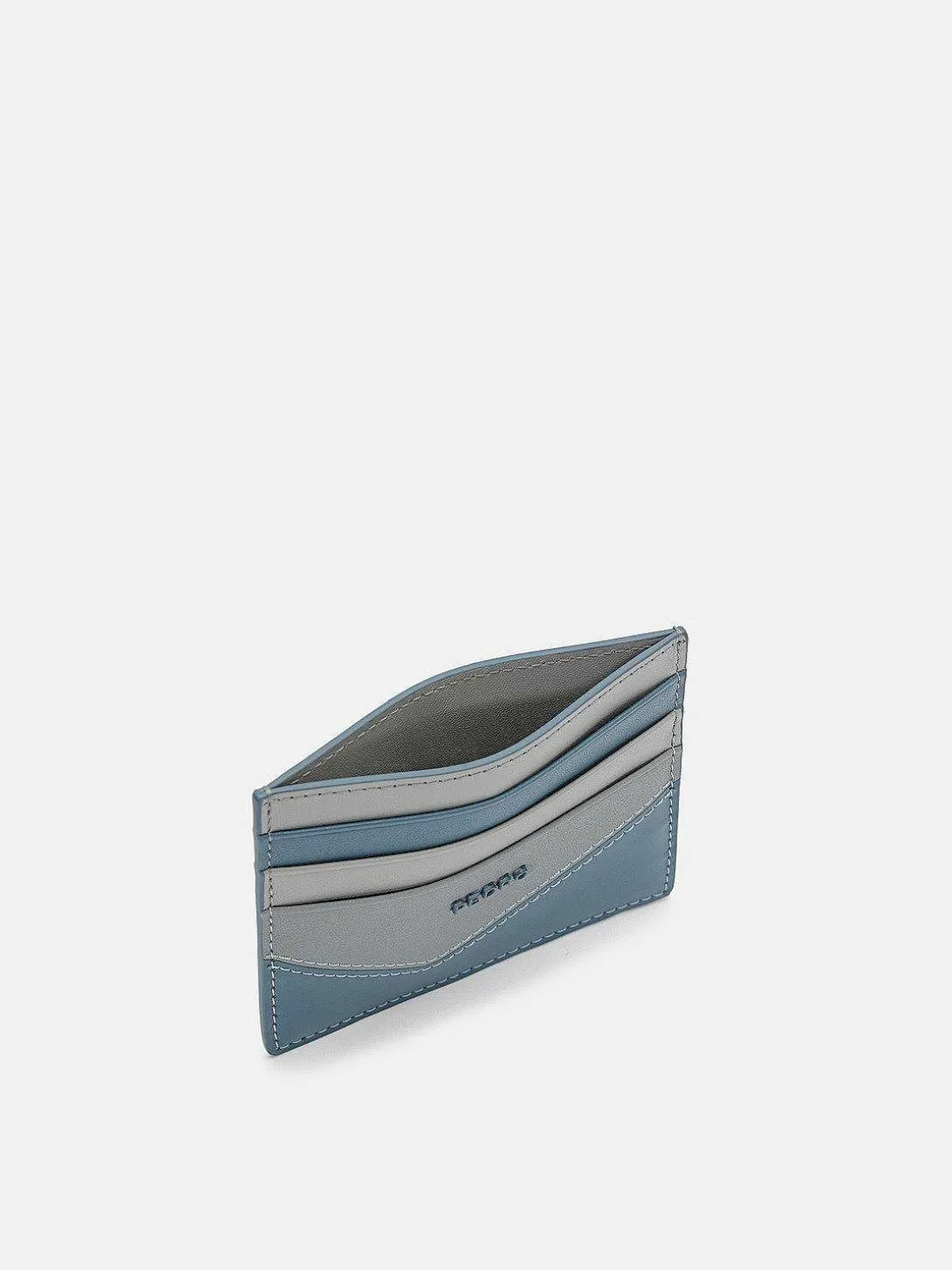 Leather Card Holder With Zipper