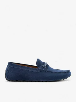 Leather Hardware Driving Shoes