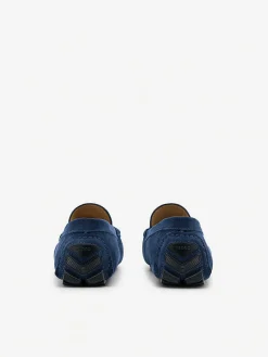 Leather Hardware Driving Shoes
