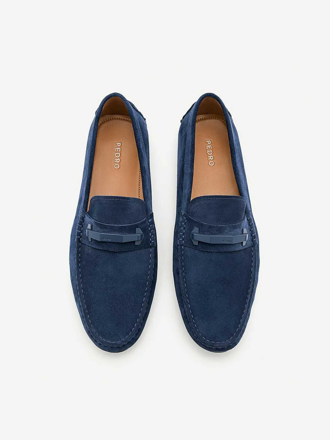 Leather Hardware Driving Shoes