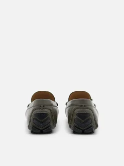 Leather Horsebit Driving Shoes