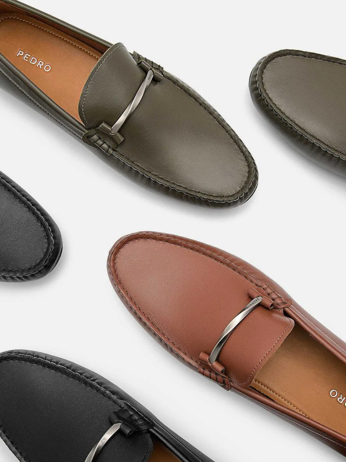 Leather Horsebit Driving Shoes