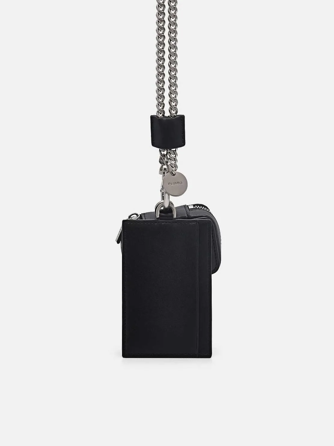 Leather Lanyard With Card Holder