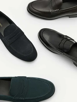Leather Penny Loafers