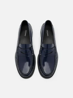 Leather Penny Loafers