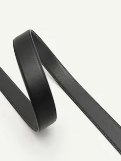 Leather Reversible Pin Belt