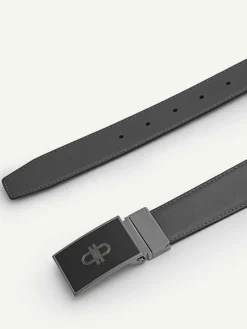 Leather Reversible Tang Belt