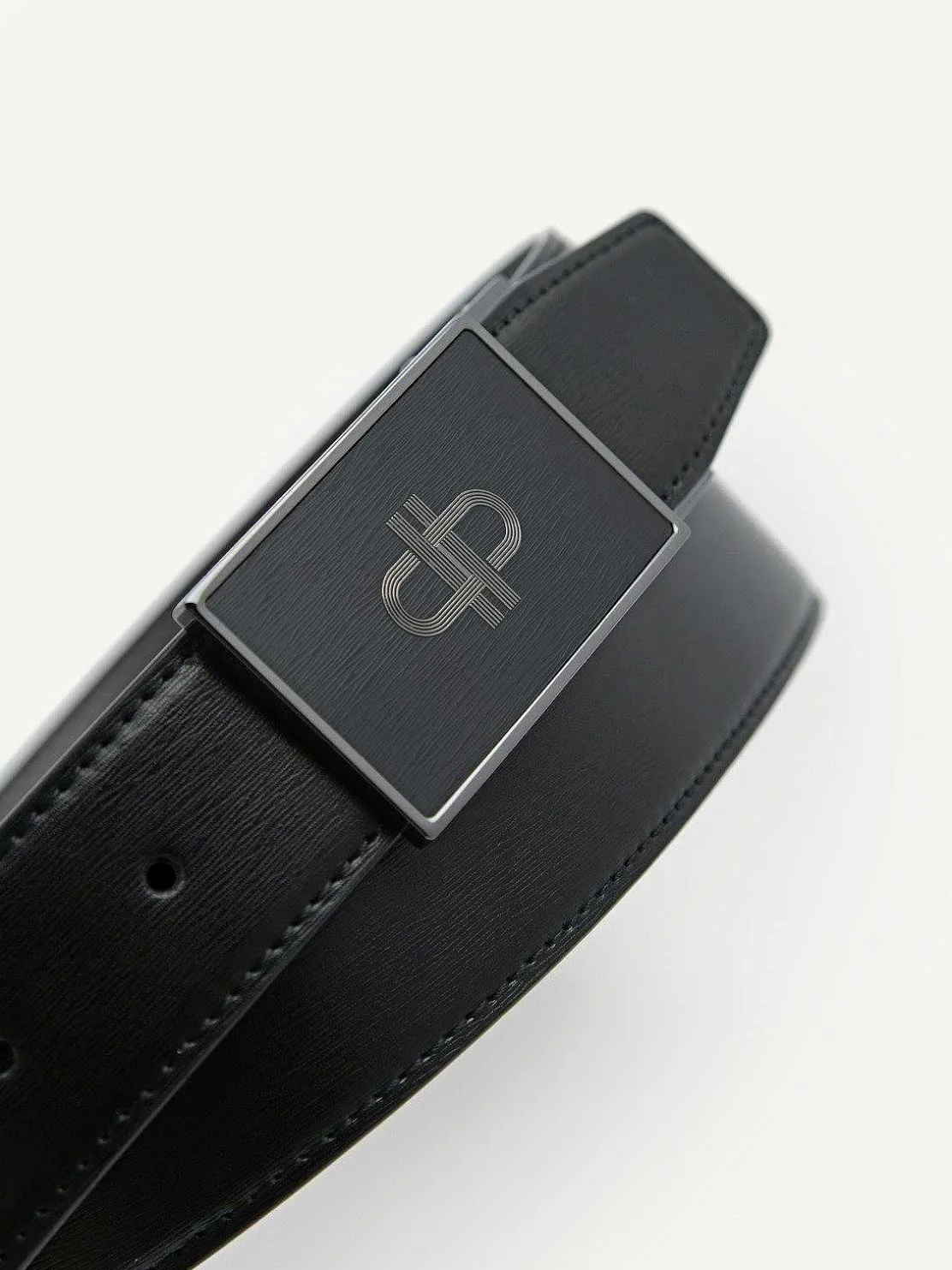 Leather Reversible Tang Belt