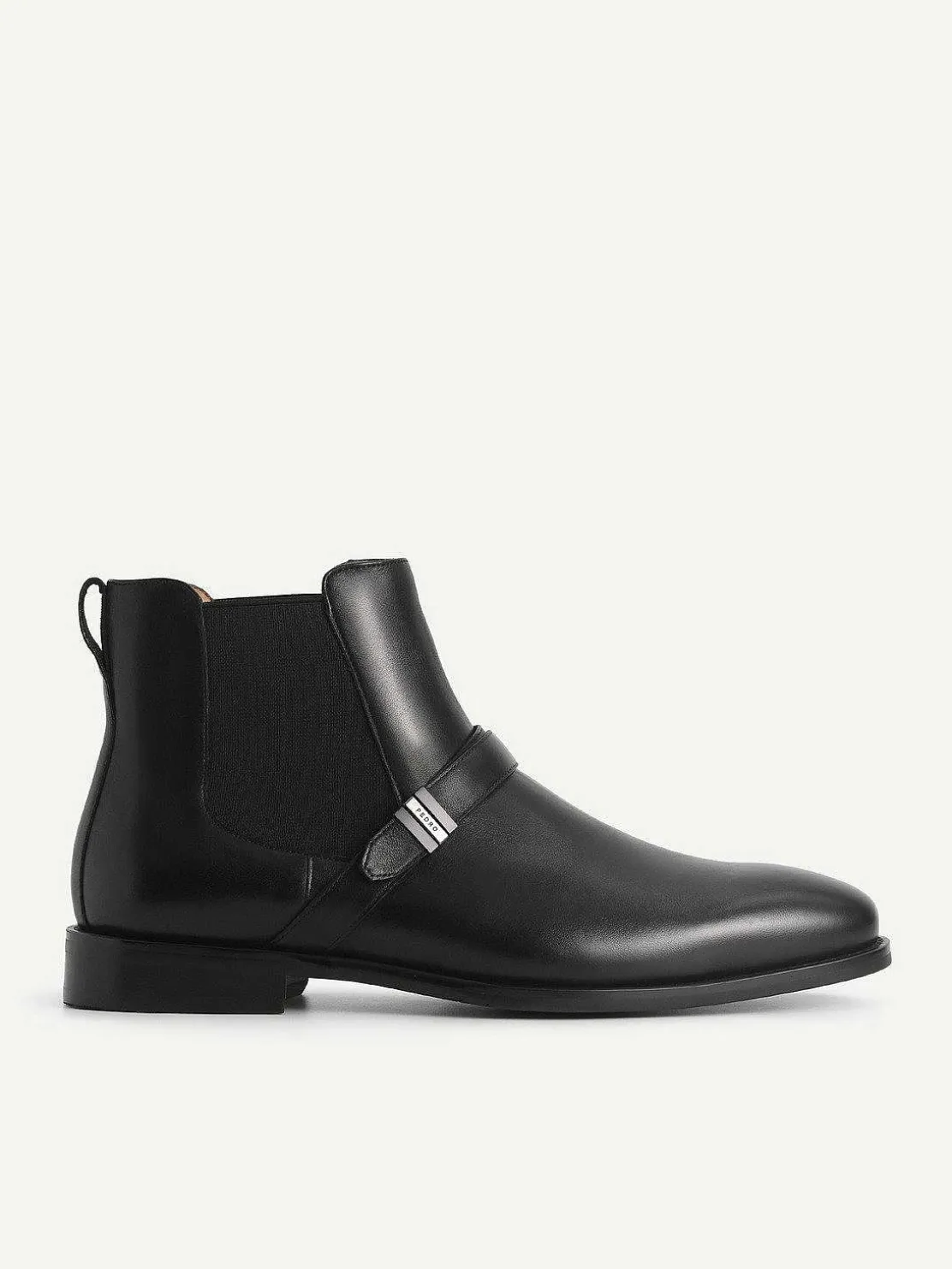 Leather Strapped Boots