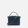 Leather Structured Sling Bag