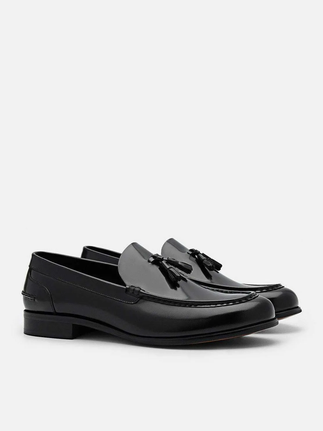 Leather Tassel Loafers