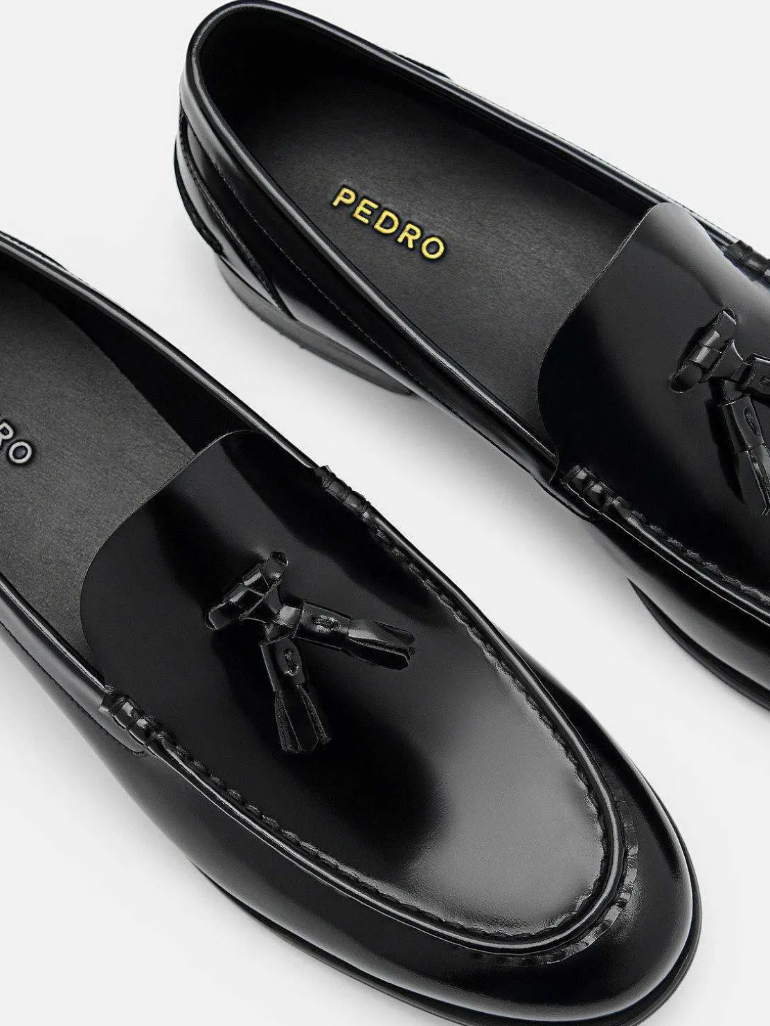 Leather Tassel Loafers