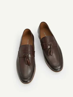 Leather Tasselled Loafers