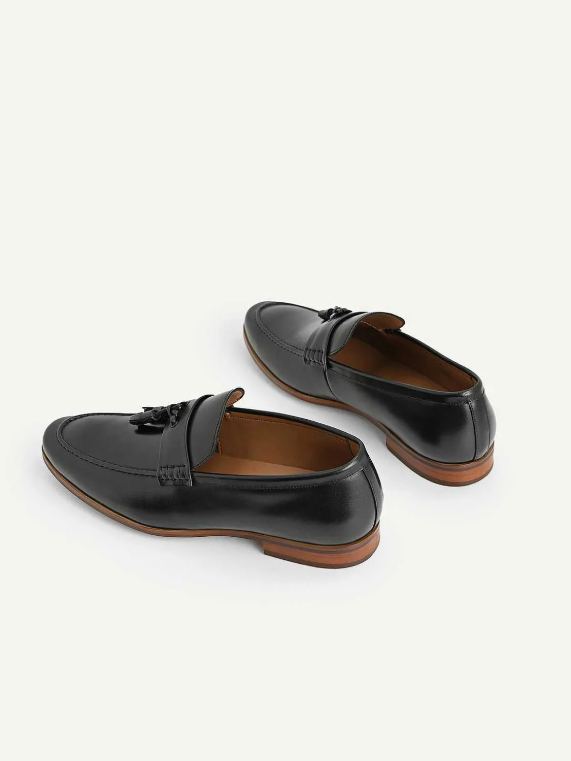 Leather Tasselled Loafers