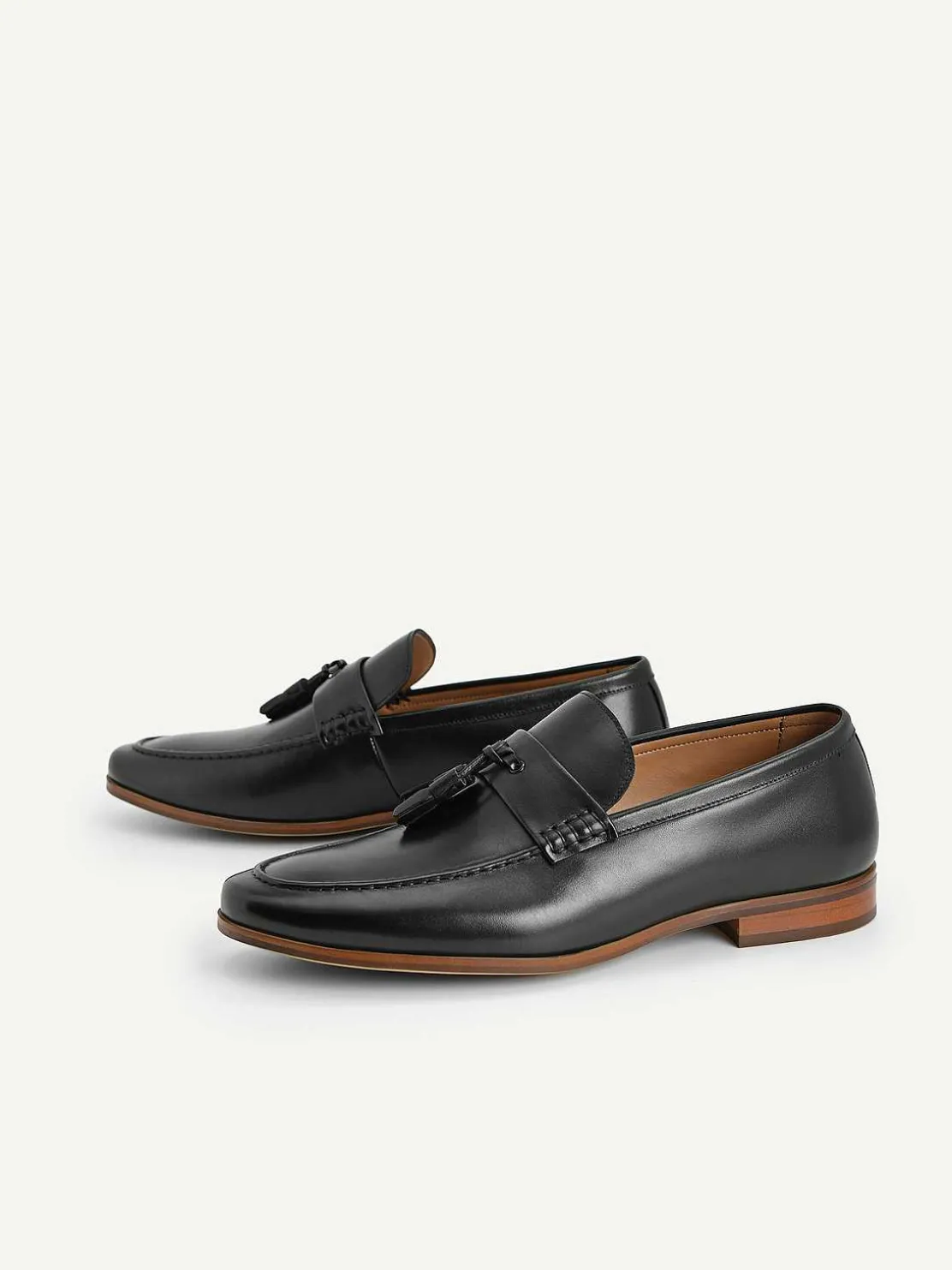 Leather Tasselled Loafers
