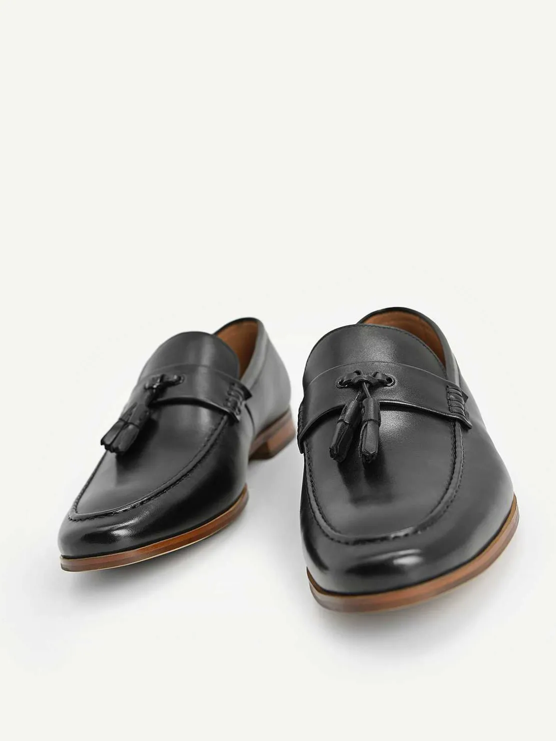 Leather Tasselled Loafers