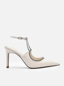Lia Leather Heel Pumps