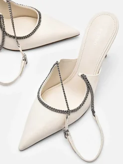 Lia Leather Heel Pumps