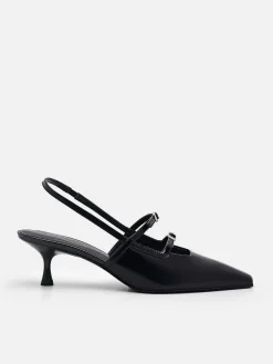 Maggie Leather Pumps