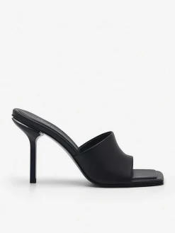 Maria Leather Heel Sandals